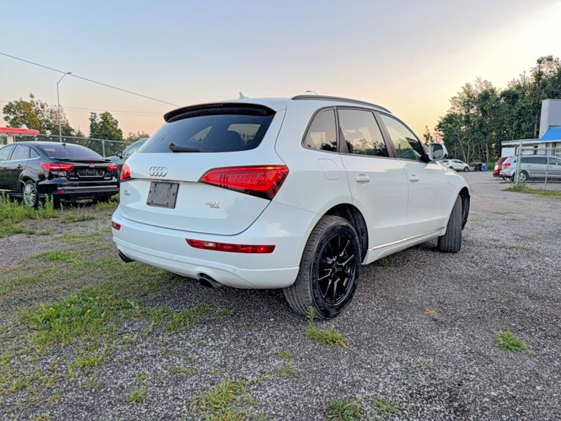 2013 Audi Q5 VIN WA1CFCFP2DA003395 COPART salvage auction — MINOR DENT/SCRATCHES, ON - PERMIT NO BRAND - UNFIT (P), sold $600 on 2026-07-28 (photo 4)