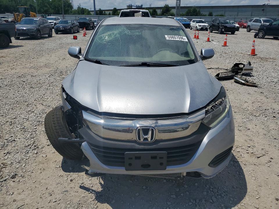 2019 Honda Hr-v VIN 3CZRU6H37KG727996 COPART salvage auction — FRONT END, Wv - Certificate Of Title (P), sold $500 on 2026-07-24 (photo 5)