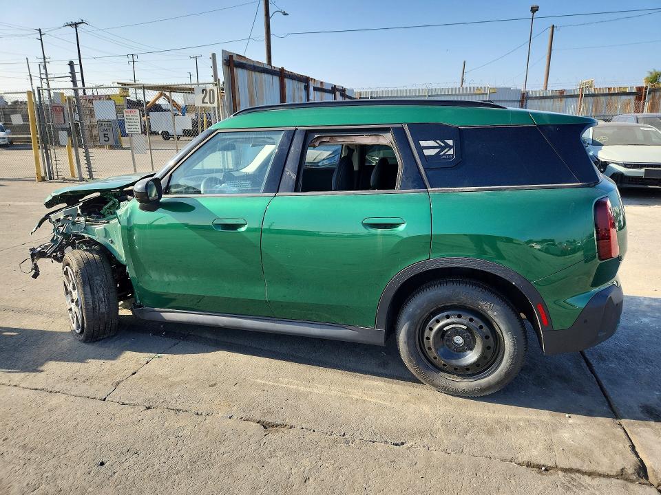 2025 Mini Cooper VIN WMZ23GA08S7P56936 COPART salvage auction — FRONT END, Ca - Dis/Dlr/Exp Only Clean Title, sold $8,700 on 2026-08-04 (photo 2)