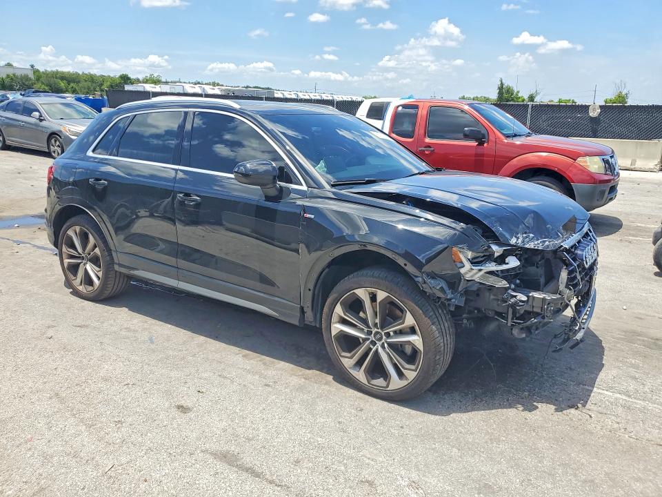 2020 Audi Q3 VIN WA1EECF35L1007951 COPART salvage auction — FRONT END, Fl - Certificate Of Destruction, sold $1,400 on 2026-07-30 (photo 4)
