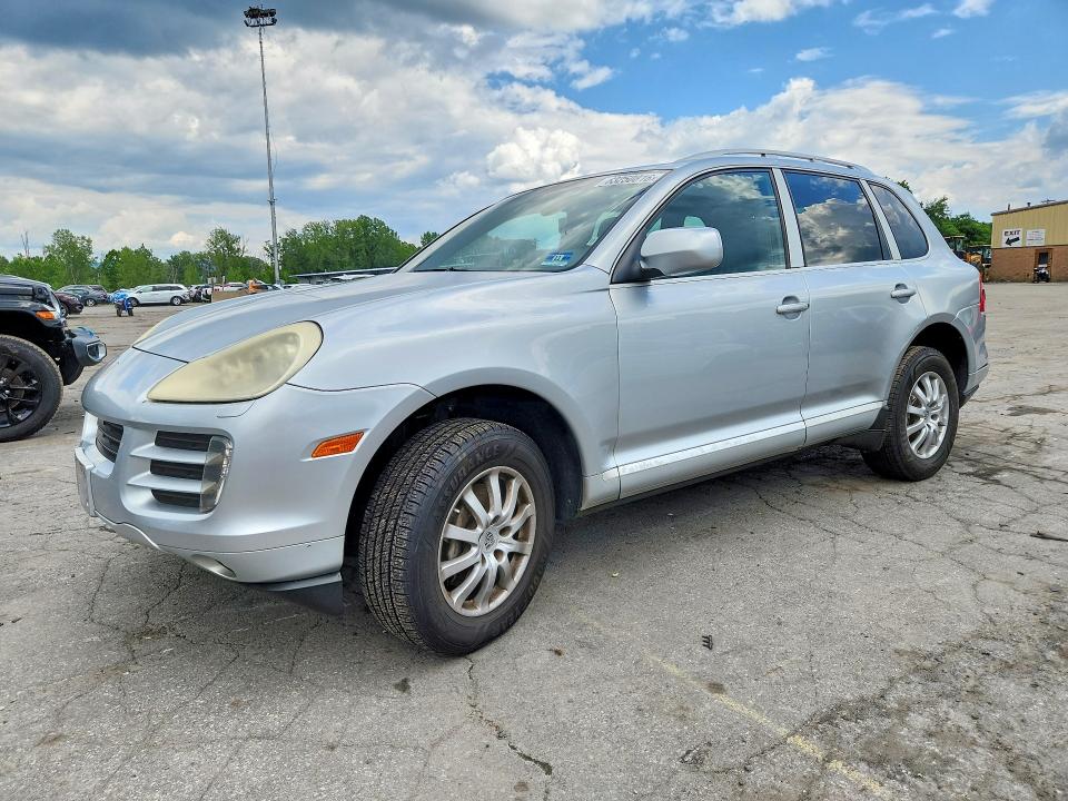 2008 Porsche Cayenne VIN WP1AA29P98LA29227 COPART salvage auction — WATER/FLOOD, NY - MV907A-FLOOD SALVAGE, sold $450 on 2026-08-13 (photo 1)