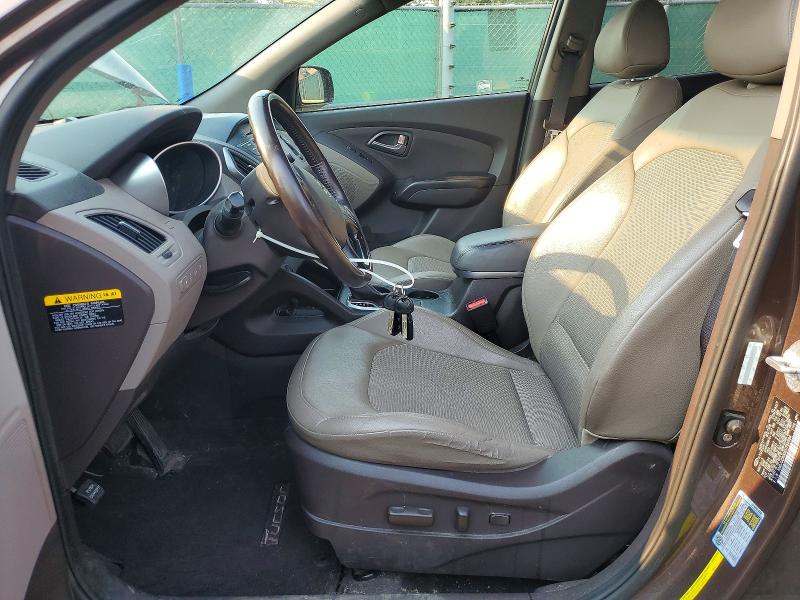 2014 Hyundai Tucson VIN KM8JUCAG0EU789994 COPART salvage auction — MECHANICAL, Co - Dis/Dlr/Exp Only Clean Title, sold $800 on 2026-07-09 (photo 7)