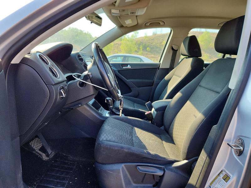 2013 Volkswagen Tiguan VIN WVGBV7AX9DW551136 COPART salvage auction — FRONT END, Co - Public - Salvage Title, sold $1,100 on 2026-07-08 (photo 7)