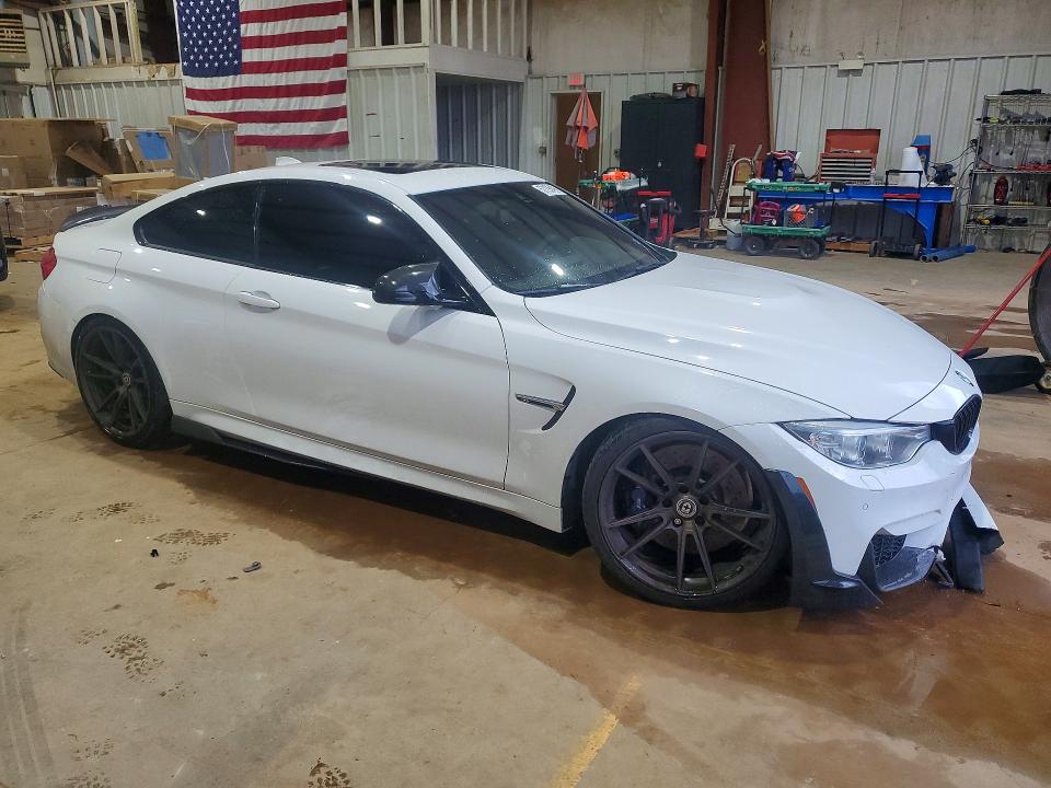 2015 BMW M4 VIN WBS3R9C59FK333169 COPART salvage auction — FRONT END, Tx - Salvage Vehicle Title, sold $12,600 on 2026-07-20 (photo 4)