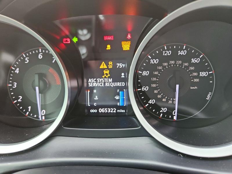 2011 Mitsubishi Lancer evolution VIN JA32W8FV3BU046909 COPART salvage auction — FRONT END, VA - CERT OF TITLE - SALVAGE, sold $8,800 on 2026-08-12 (photo 9)