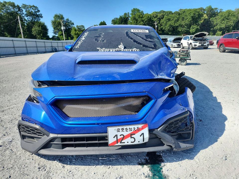 2024 Subaru Wrx VIN JF1VBAB66R9802414 COPART salvage auction — FRONT END, SC - CERT OF TITLE-DLR ONLY >25%, sold $11,400 on 2026-08-19 (photo 5)