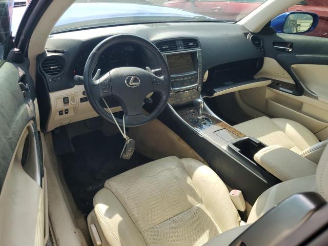 2010 Lexus Is 250 VIN JTHFF2C21A2503638 COPART salvage auction — FRONT END, FL - CERT OF TITLE SLVG REBUILDABLE, sold $675 on 2026-07-17 (photo 8)