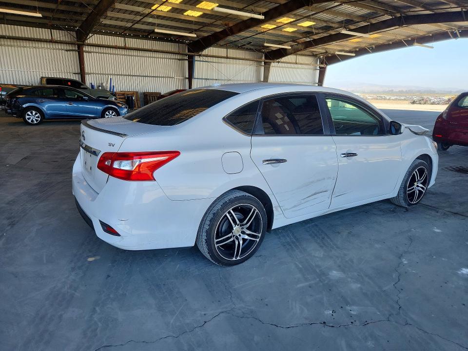 2017 Nissan Sentra VIN 3N1AB7AP3HL655032 COPART salvage auction — FRONT END, Ca - Dis/Dlr/Exp Clean W/Salv Hist, sold $1,000 on 2026-08-02 (photo 3)