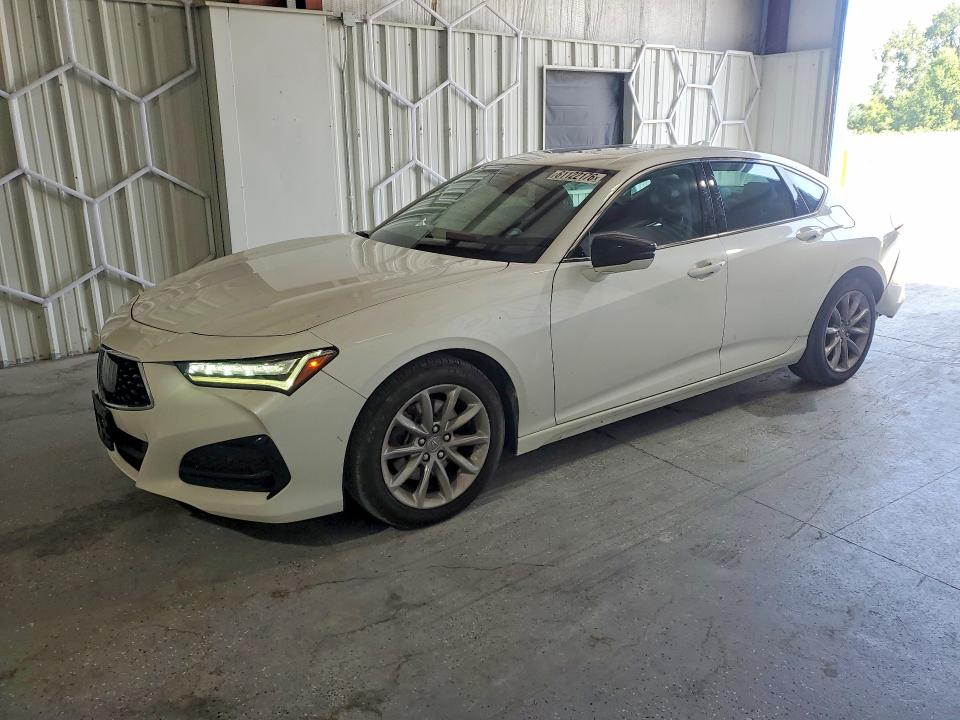 2021 Acura Tlx VIN 19UUB6F36MA003034 COPART salvage auction — REAR END, Nc - Salvage Certificate Of Title, sold $7,400 on 2026-09-01 (photo 1)