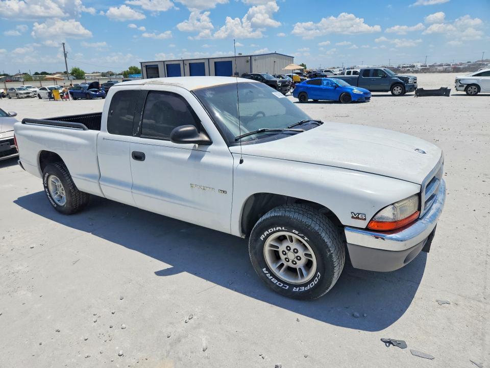 1999 Dodge Dakota VIN 1B7GL22X1XS175366 COPART salvage auction — NORMAL WEAR, Tx - Certificate Of Title, sold $450 on 2026-07-10 (photo 4)