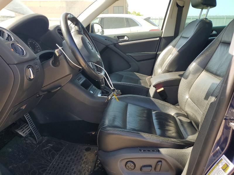 2012 Volkswagen Tiguan VIN WVGAV7AX2CW547908 COPART salvage auction — REAR END, Ks - Cert Of Title-Salvage, sold $175 on 2026-08-11 (photo 7)