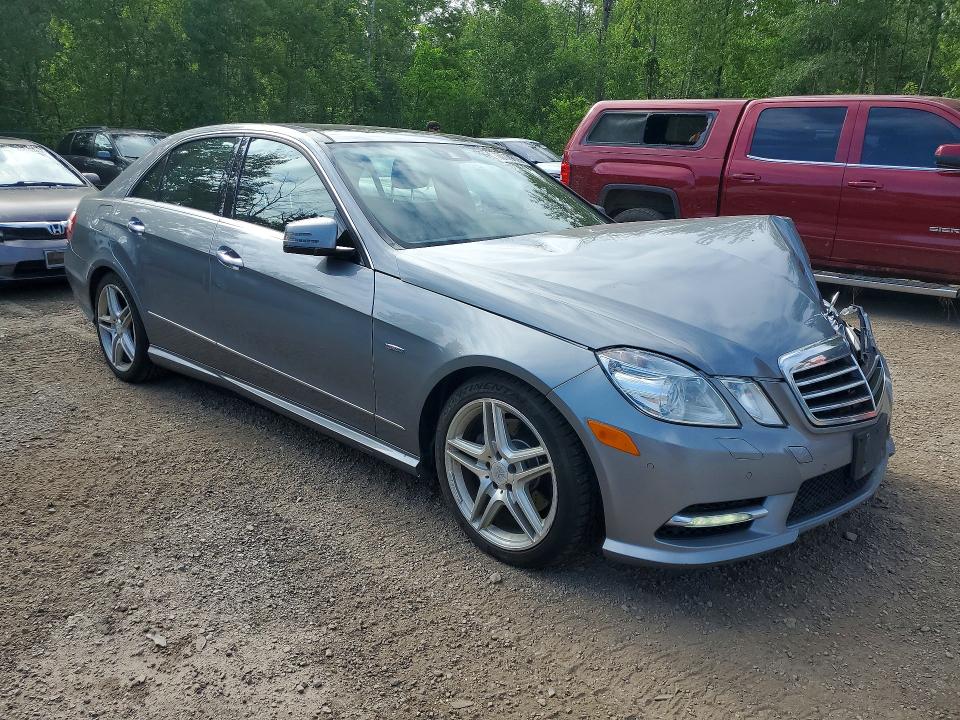 2012 Mercedes-benz E-class VIN WDDHF8JB7CA522953 COPART salvage auction — FRONT END, ON - PERMIT NO BRAND - UNFIT, sold $1,300 on 2026-07-28 (photo 4)