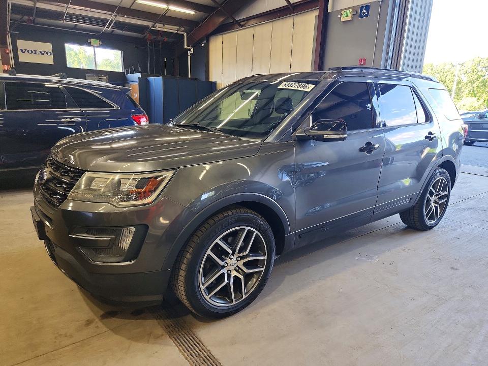 2016 Ford Explorer sport trac VIN 1FM5K8GT1GGA21824 COPART salvage auction — MINOR DENT/SCRATCHES, MA - CERTIFICATE OF TITLE (P), sold $3,900 on 2026-07-28 (photo 1)