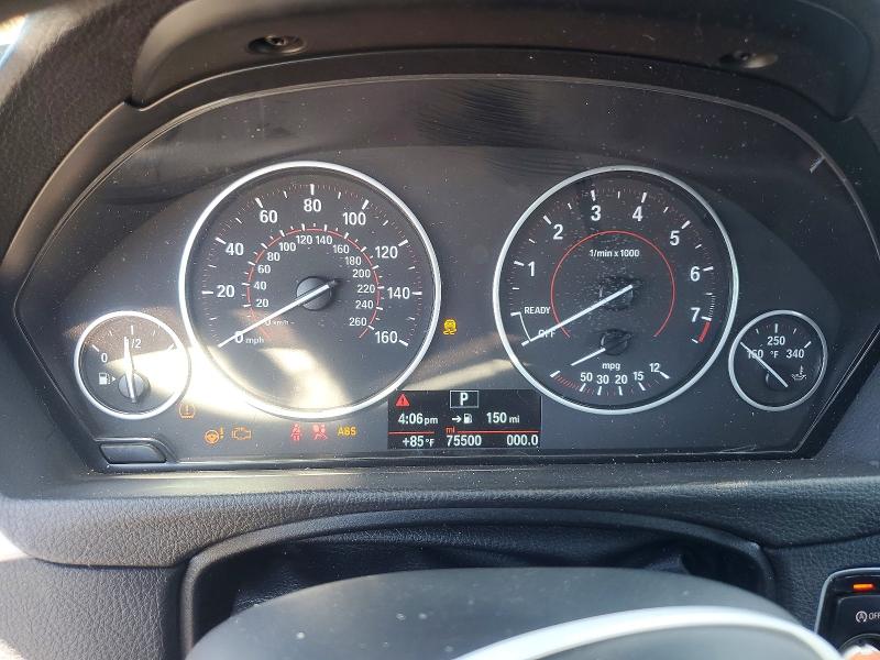 2017 BMW VIN WBA8B9G31HNU57106 COPART salvage auction — FRONT END, Ca - Salvage Certificate, sold $1,800 on 2026-07-14 (photo 9)