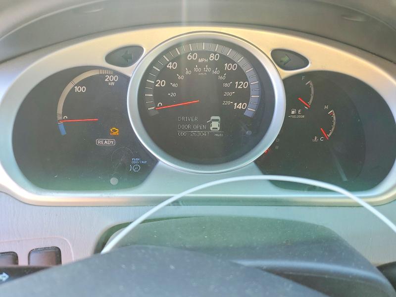 2006 Toyota Highlander hybrid VIN JTEDW21A160014335 COPART salvage auction — FRONT END, WA - BILL OF SALE, sold $575 on 2026-07-10 (photo 9)