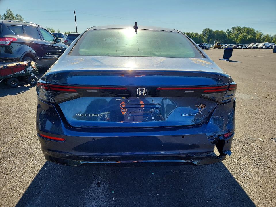 2025 Honda Accord VIN 1HGCY2F6XSA057382 COPART salvage auction — REAR END, CA - CERTIFICATE OF TITLE, sold $11,000 on 2026-07-27 (photo 6)
