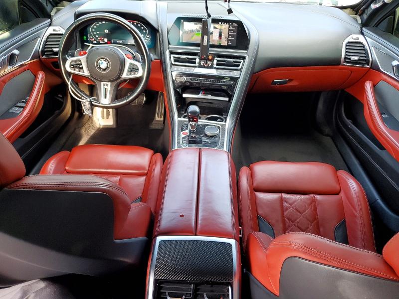 2022 BMW M8 VIN WBSGV0C02NCG96261 COPART salvage auction — WATER/FLOOD, Pa - Cert Of Salvage-W=Flood Veh, sold $25,500 on 2026-07-24 (photo 8)