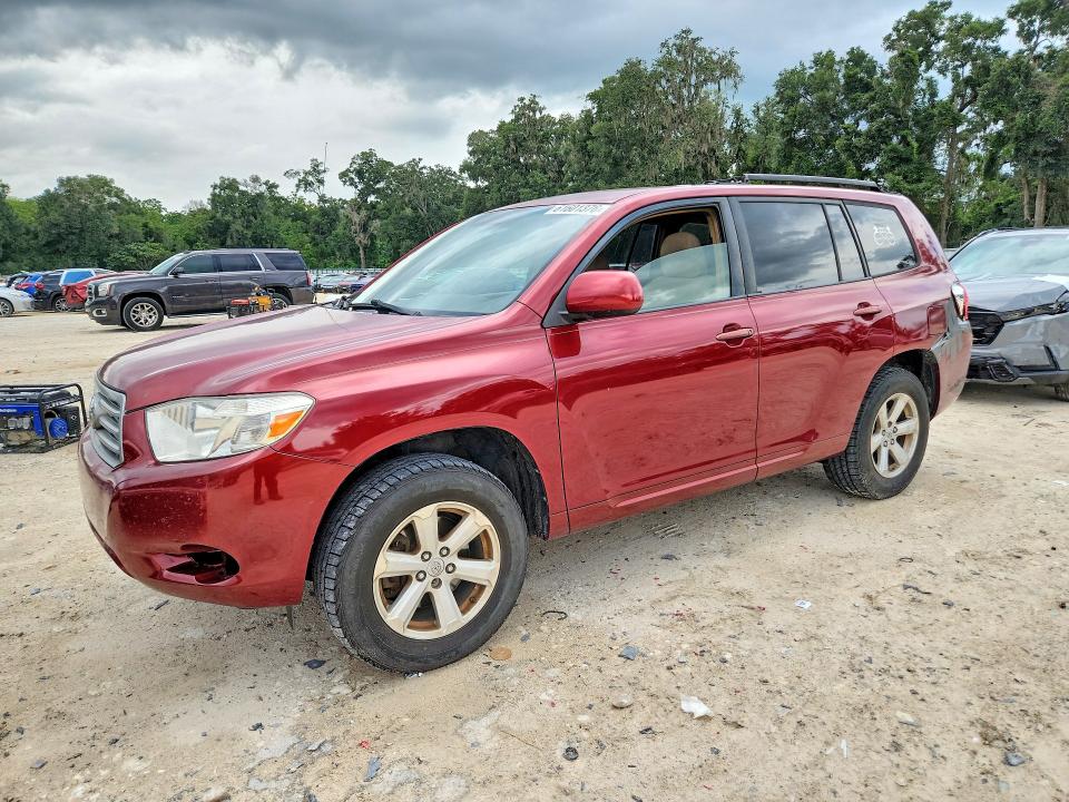 2008 Toyota Highlander VIN JTEDS41A082009657 COPART salvage auction — MINOR DENT/SCRATCHES, Fl - Certificate Of Title, sold $250 on 2026-07-28 (photo 1)