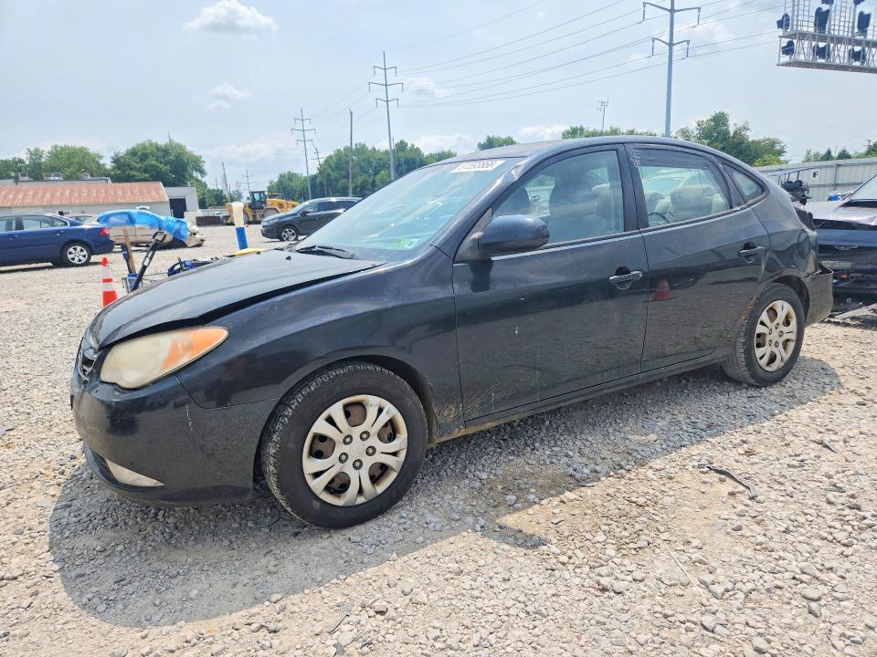 2010 Hyundai Elantra VIN KMHDU4AD8AU111433 COPART salvage auction — REAR END, OH - CERT OF TITLE-SALVAGE, sold $150 on 2026-07-28 (photo 1)