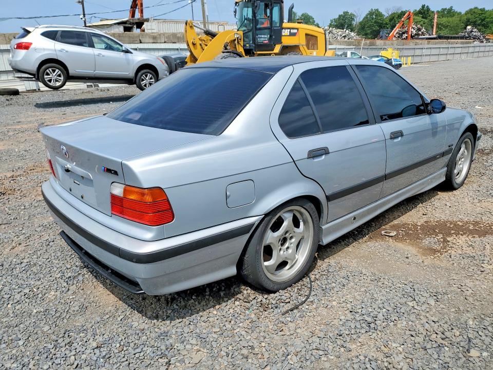 1998 BMW M3 VIN WBSCD9324WEE08267 COPART salvage auction — MECHANICAL, Nj - Certificate Of Title (P), sold $5,800 on 2026-07-31 (photo 3)