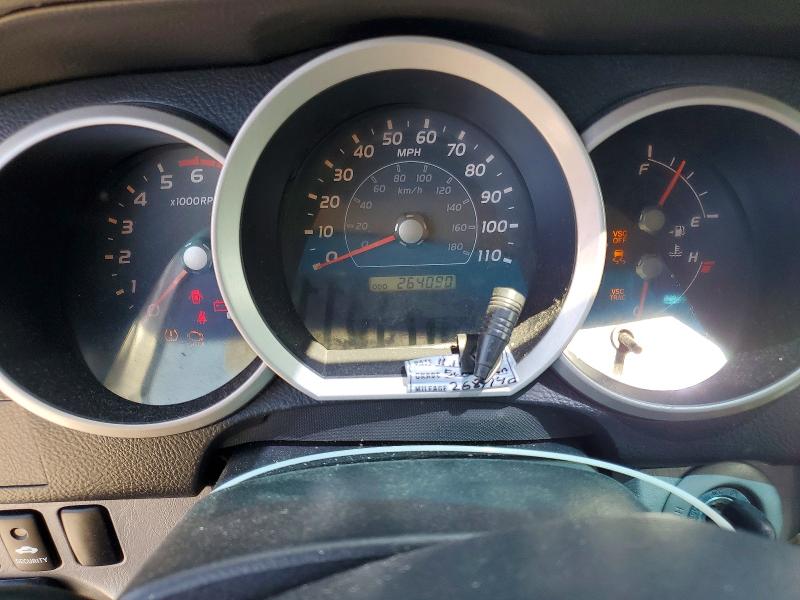2006 Toyota 4runner VIN JTEBU14R660080078 COPART salvage auction — MECHANICAL, Ca - Certificate Of Title, sold $1,700 on 2026-07-22 (photo 9)