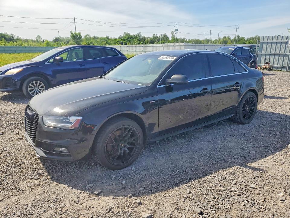 2015 Audi A4 VIN WAUKFCFL7FN003237 COPART salvage auction — WATER/FLOOD, On - Permit No Brand - Unfit, sold $250 on 2026-07-28 (photo 1)
