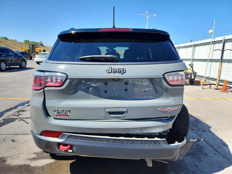2020 Jeep Compass VIN 3C4NJDDB6LT132788 COPART salvage auction — FRONT END, Co - Public - Salvage Title, sold $975 on 2026-08-25 (photo 6)