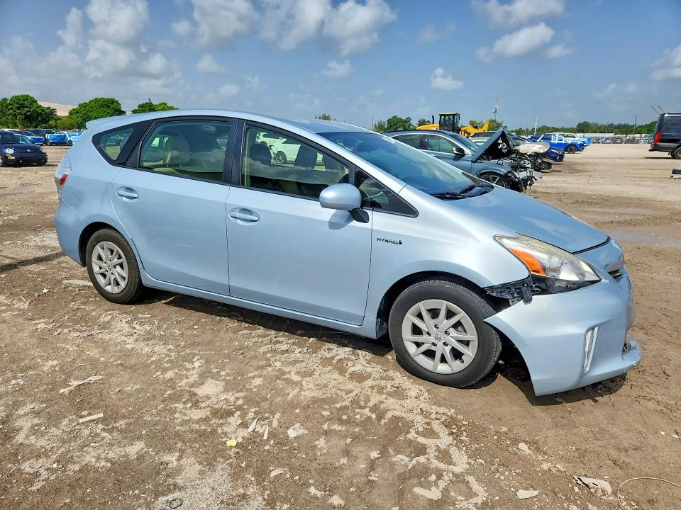 2014 Toyota Prius VIN JTDZN3EU6E3325327 COPART salvage auction — FRONT END, Fl - Cert Of Title Slvg Rebuildable, sold $1,300 on 2026-07-21 (photo 4)