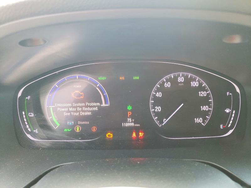 2019 Honda Insight VIN 19XZE4F96KE008961 COPART salvage auction — MINOR DENT/SCRATCHES, NY - CERTIFICATE OF TITLE (P), sold $7,100 on 2026-08-07 (photo 9)