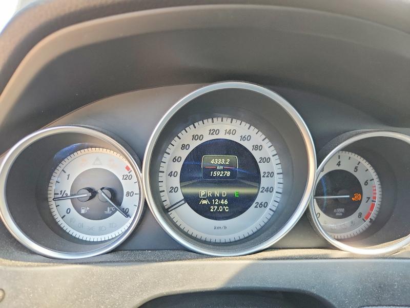 2013 Mercedes-benz C class VIN WDDGJ4HB8DG012070 COPART salvage auction — REAR END, Ab - Bos - Salvage, sold $1,050 on 2026-08-13 (photo 9)