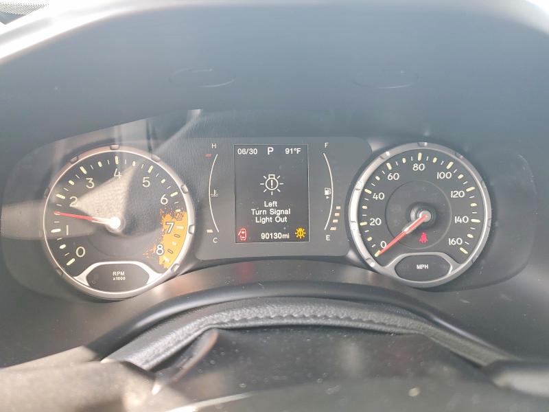 2016 Jeep Renegade VIN ZACCJABT4GPC65032 COPART salvage auction — REAR END, Fl - Cert Of Title Slvg Rebuildable, sold $1,250 on 2026-08-17 (photo 9)