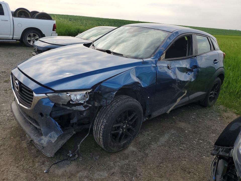 2018 Mazda Cx-3 VIN JM1DKDB73J0313493 COPART salvage auction — SIDE, ON - PERMIT NO BRAND - UNFIT, sold $8,900 on 2026-07-28 (photo 1)