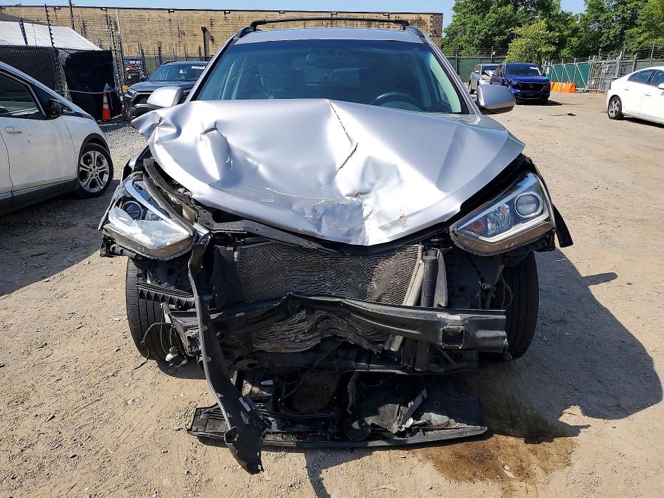2017 Hyundai Santa fe VIN KM8SMDHFXHU170783 COPART salvage auction — FRONT END, Md - Certificate Of Title, sold $650 on 2026-07-28 (photo 5)