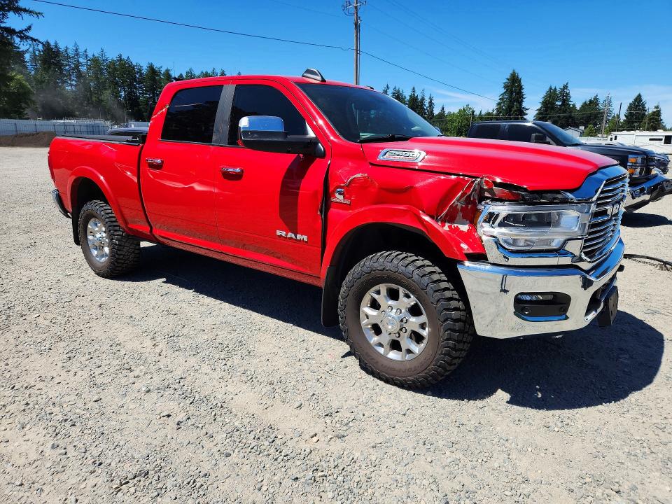 2022 Ram 2500 VIN 3C6UR5FL8NG228652 COPART salvage auction — FRONT END, Wa - Bill Of Sale, sold $29,250 on 2026-07-31 (photo 4)