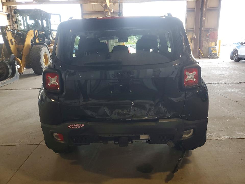 2017 Jeep Renegade VIN ZACCJBBB6HPE75355 COPART salvage auction — REAR END, IL - SALVAGE CERTIFICATE, sold $1,350 on 2026-08-12 (photo 6)