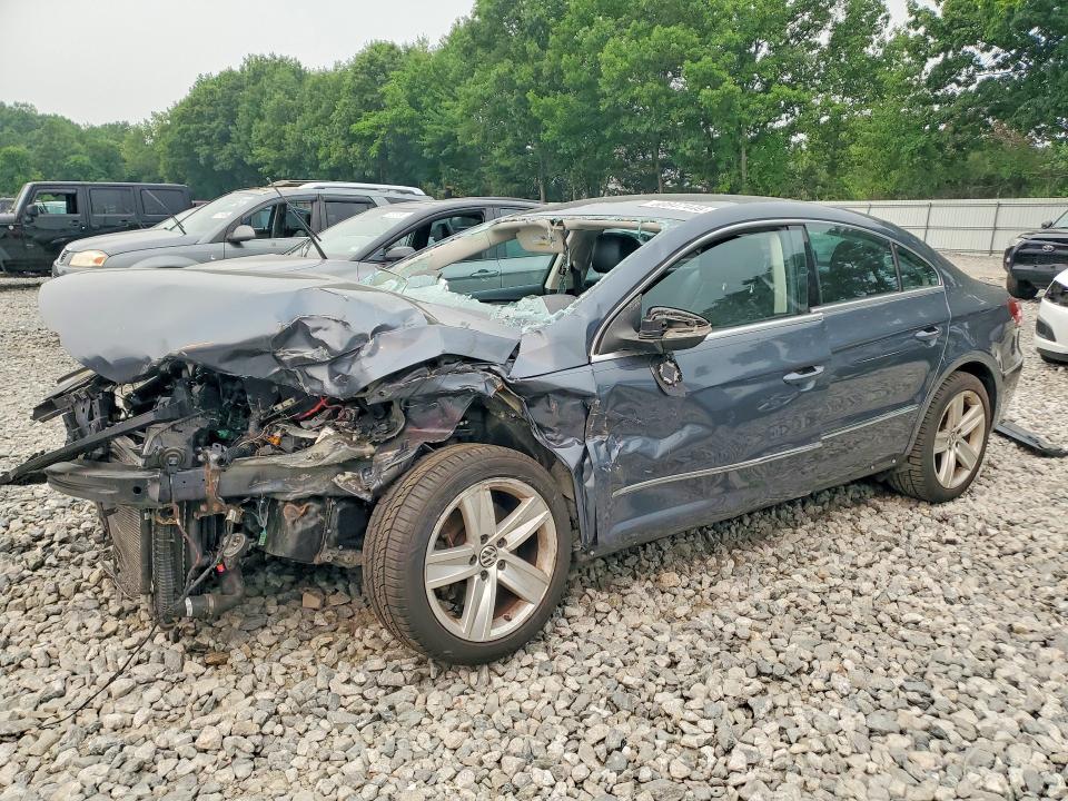 2013 Volkswagen Passat cc VIN WVWBP7AN4DE549085 COPART salvage auction — FRONT END, Ma - Cert Of Title-Reconstrctd Coll, sold $125 on 2026-07-30 (photo 1)