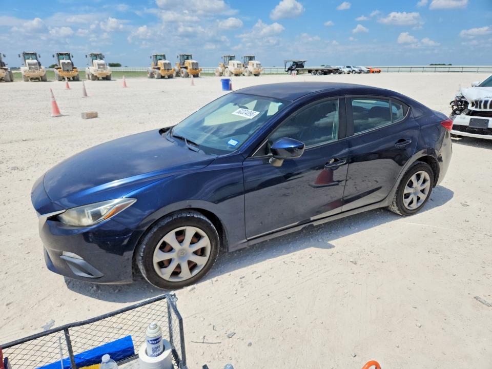 2014 Mazda VIN JM1BM1U70E1127763 COPART salvage auction — SIDE, Tx - Certificate Of Title, sold $1,200 on 2026-07-16 (photo 1)