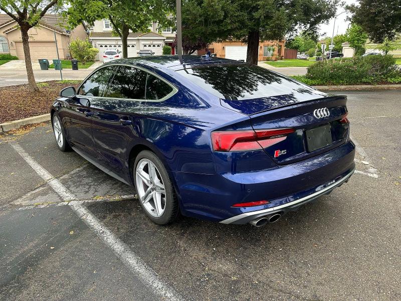 2018 Audi Rs5 VIN WAUC4CF51JA083954 COPART salvage auction — NORMAL WEAR, Ca - Dlr/Dis/Exp Only Salvage Title (P), sold $22,900 on 2026-08-18 (photo 3)