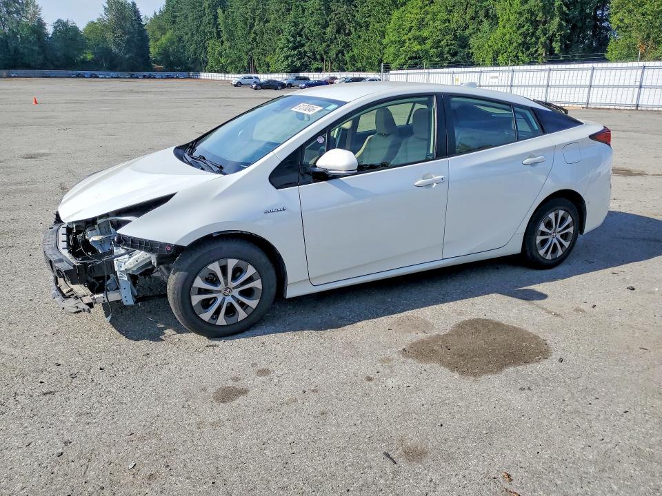 2020 Toyota Prius VIN JTDL9RFU1L3021587 COPART salvage auction — FRONT END, WA - BILL OF SALE, sold $2,900 on 2026-07-27 (photo 1)