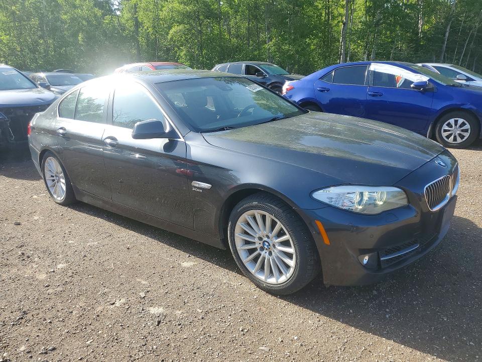2012 BMW 5er VIN WBAFU7C58CDU64386 COPART salvage auction — REAR END, Salvage Title, sold $225 on 2026-07-21 (photo 4)