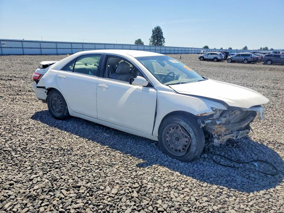 2007 Toyota Camry VIN JTNBE46K673009347 COPART salvage auction — ROLLOVER, WA - BILL OF SALE, sold $350 on 2026-07-22 (photo 4)