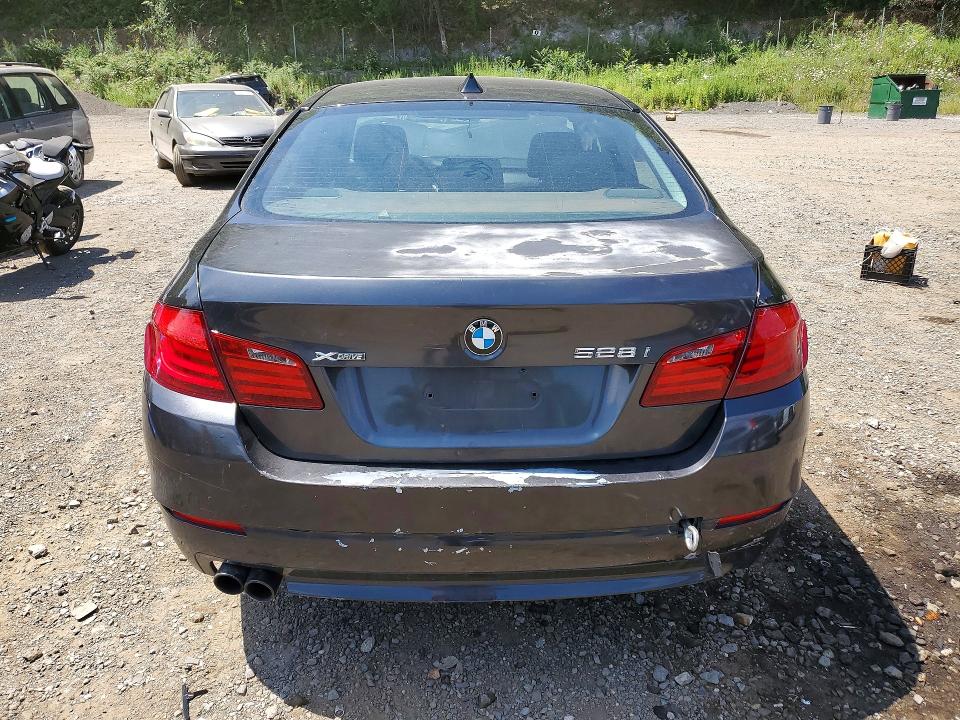2013 BMW 5er VIN WBAXH5C54DD113358 COPART salvage auction — FRONT END, Ny - Mv-907A Salvage Certificate, sold $325 on 2026-07-28 (photo 6)