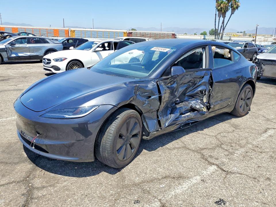 2025 Tesla Model 3 VIN 5YJ3E1EA5SF908180 — COPART salvage auction photo