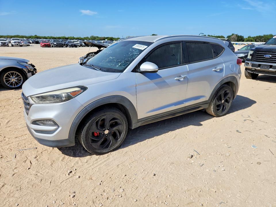 2016 Hyundai Tucson VIN KM8J33A26GU038358 COPART salvage auction — MECHANICAL, Tx - Certificate Of Title (P), sold $2,800 on 2026-07-30 (photo 1)