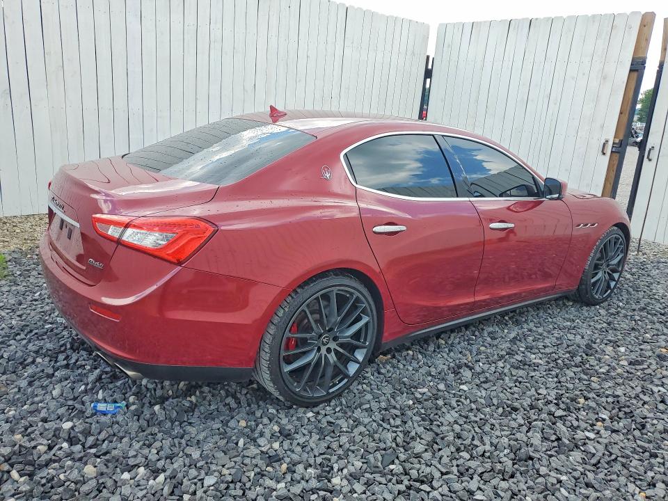 2015 Maserati Ghibli VIN ZAM57RTA0F1143362 COPART salvage auction — NORMAL WEAR, Ar - Cert Of Title-Rebuilt, sold $1,050 on 2026-07-14 (photo 3)