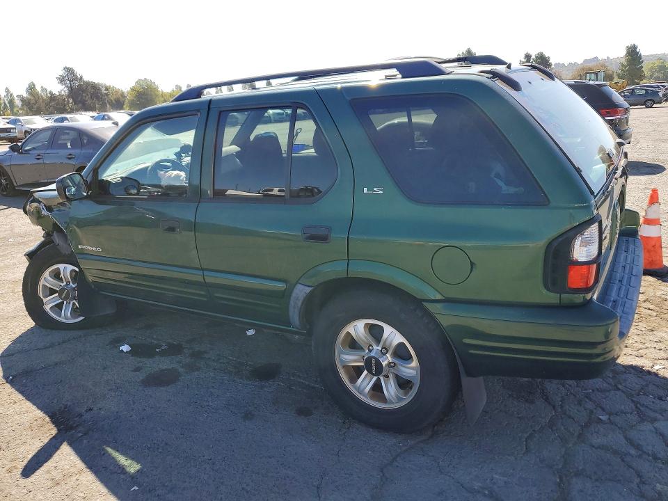 2001 Isuzu Rodeo VIN 4S2CK58W314302782 COPART salvage auction — FRONT END, CA - SALVAGE CERTIFICATE, sold $125 on 2026-07-31 (photo 2)