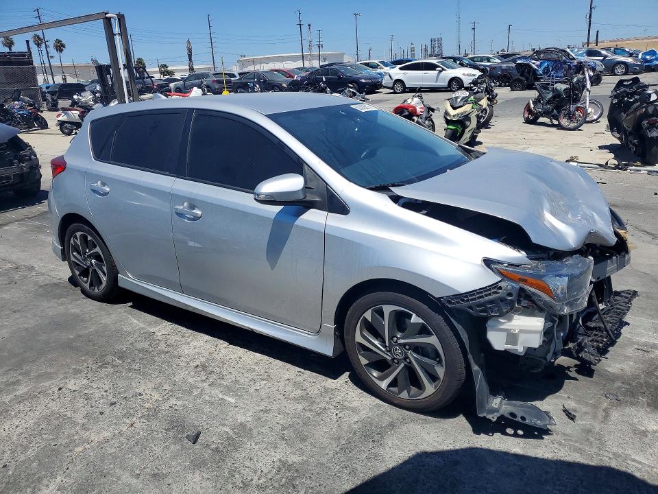 2017 Toyota Corolla VIN JTNKARJE3HJ524250 COPART salvage auction — FRONT END, Ca - Salvage Certificate, sold $1,250 on 2026-07-31 (photo 4)