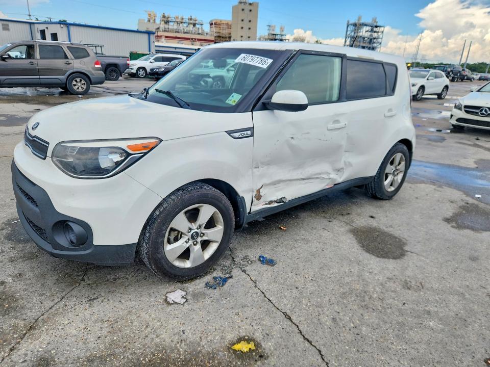 2018 Kia Soul VIN KNDJN2A22J7572519 COPART salvage auction — SIDE, La - Cert Of Title-Salvage, sold $1,200 on 2026-07-22 (photo 1)