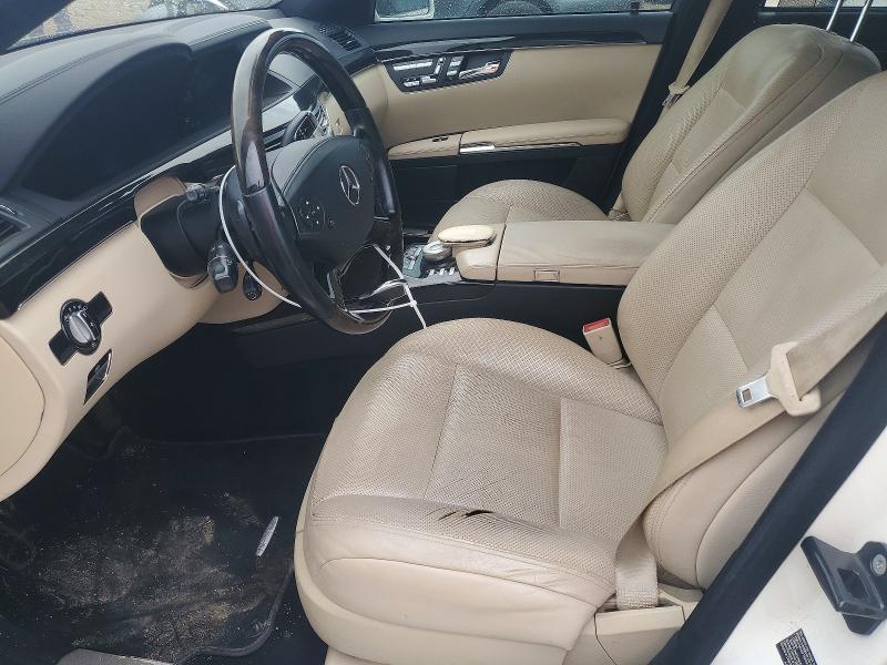 2013 Mercedes-benz S-klasse VIN WDDNG9EBXDA535276 COPART salvage auction — MECHANICAL, Mo - Dealer Only Clean Title, sold $1,400 on 2026-08-06 (photo 7)