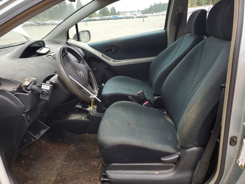 2008 Toyota Yaris VIN JTDJT923285179857 COPART salvage auction — REAR END, WA - BILL OF SALE, sold $300 on 2026-07-14 (photo 7)